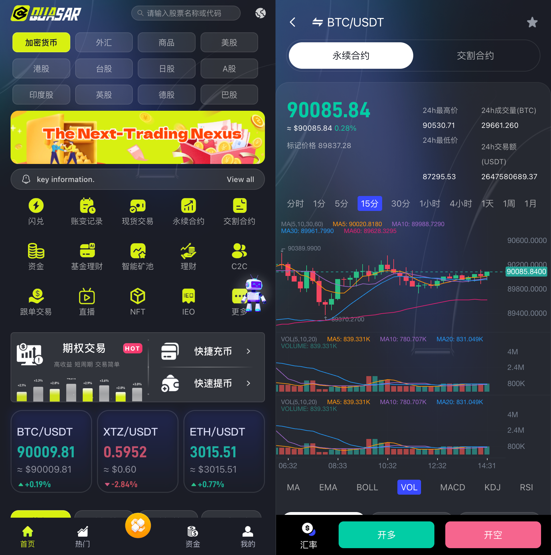 2026开源综合交易所源码 | Java Spring Boot+Vue 股票/币/合约/外汇全功能版